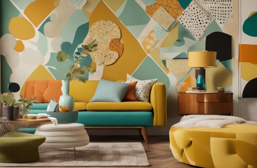 Colores y patrones para crear un ambiente retro