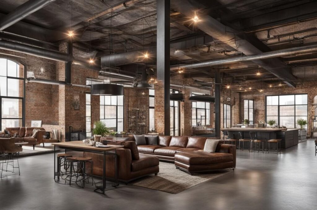 Industrial: diseño inspirado en almacenes y loft urbanos